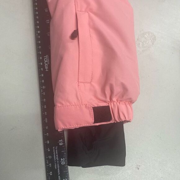 FREE SOLDIER Women’s Waterproof Ski Snow Rain Jacket Medium Pink Fleece New - Picture 9 of 13
